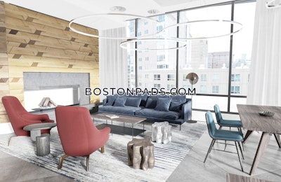 Seaport/waterfront Apartment for rent 2 Bedrooms 1 Bath Boston - $6,409 No Fee